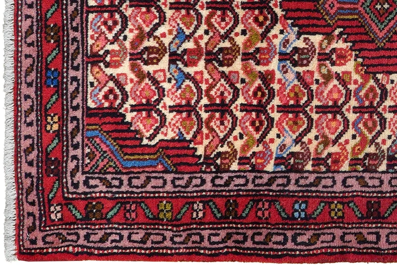 Assadabad · Handgeknüpft – Beige, 99x67 cm