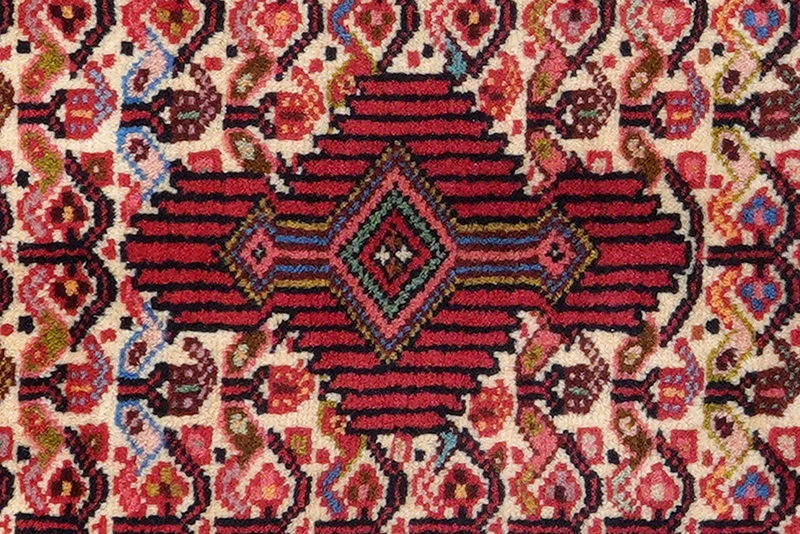 Assadabad · Handgeknüpft – Beige, 99x67 cm