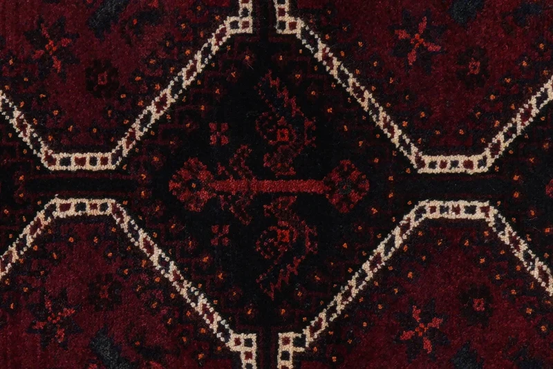 Gashgai · Handgeknüpft – Rot, 155x113 cm