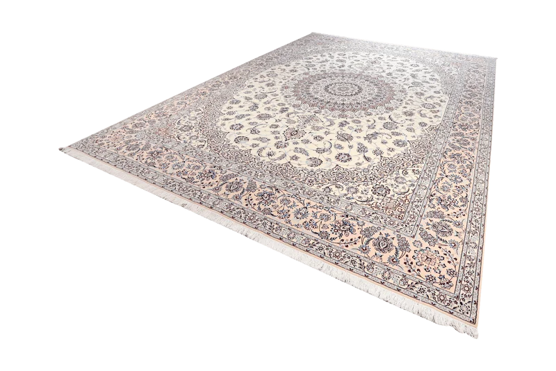 Nain 6La · Handgeknüpft – Beige, 405x305 cm