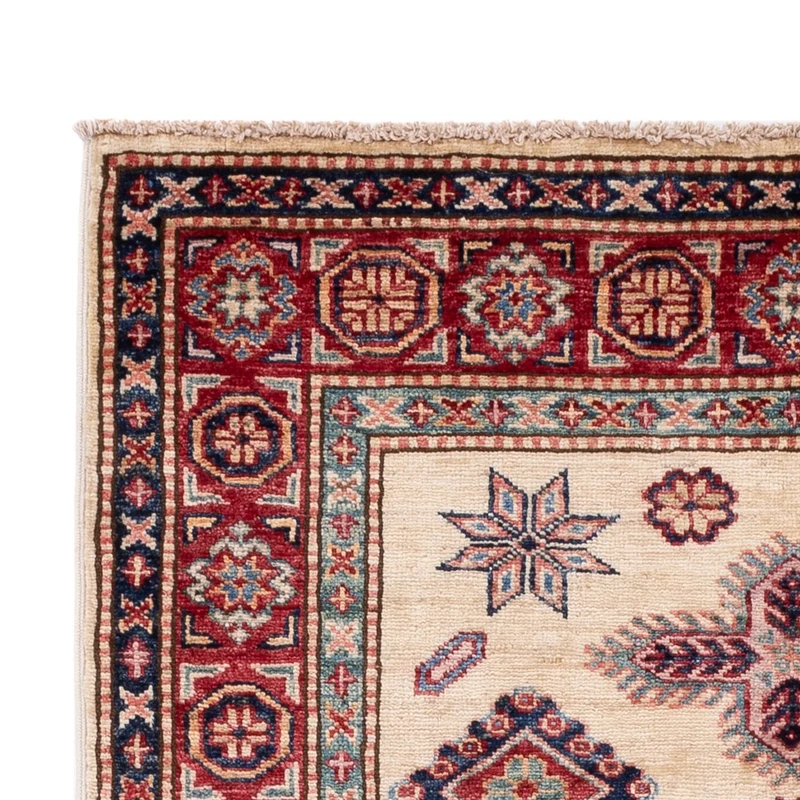Kazak Teppich 101x164cm - Orientteppich - beige