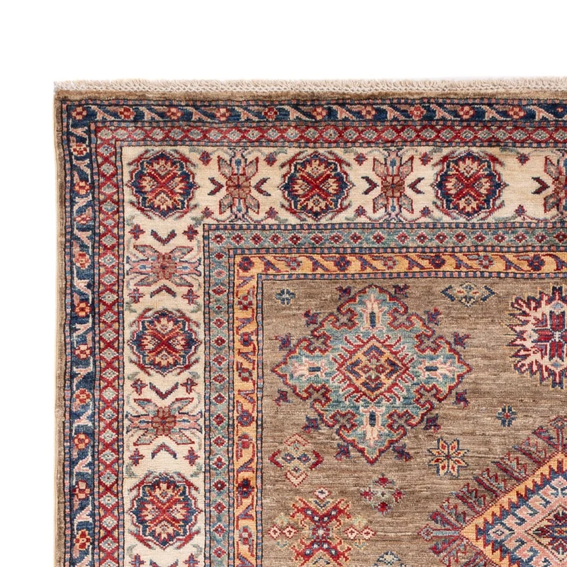 Ziegler Teppich - Kazak - 167 x 249 cm - dunkelbeige