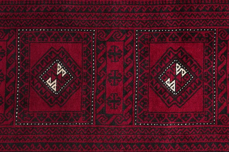 Belutch · Handgeknüpft – Rot, 200x109 cm