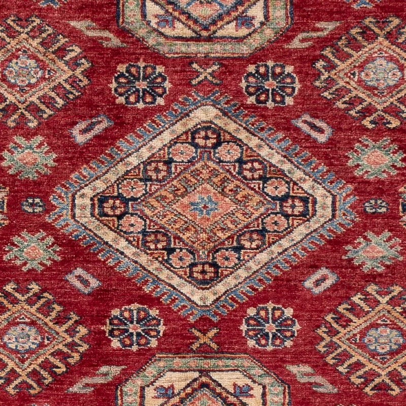 Kazak Teppich 151x202cm - Orientteppich - rot