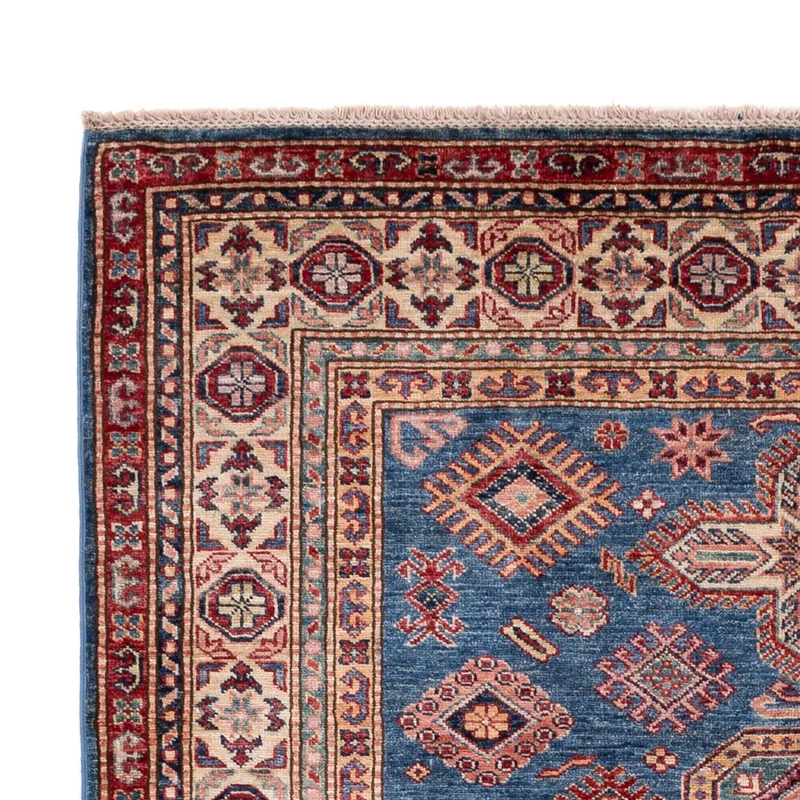 Ziegler Teppich - Kazak - 153 x 217 cm - dunkelblau