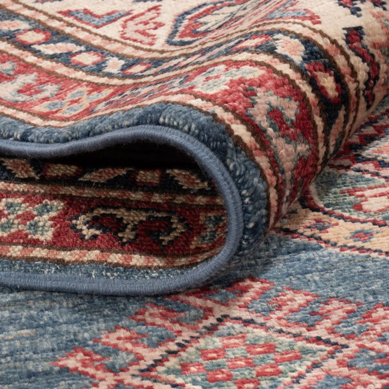 Ziegler Teppich - Kazak - 153 x 217 cm - dunkelblau