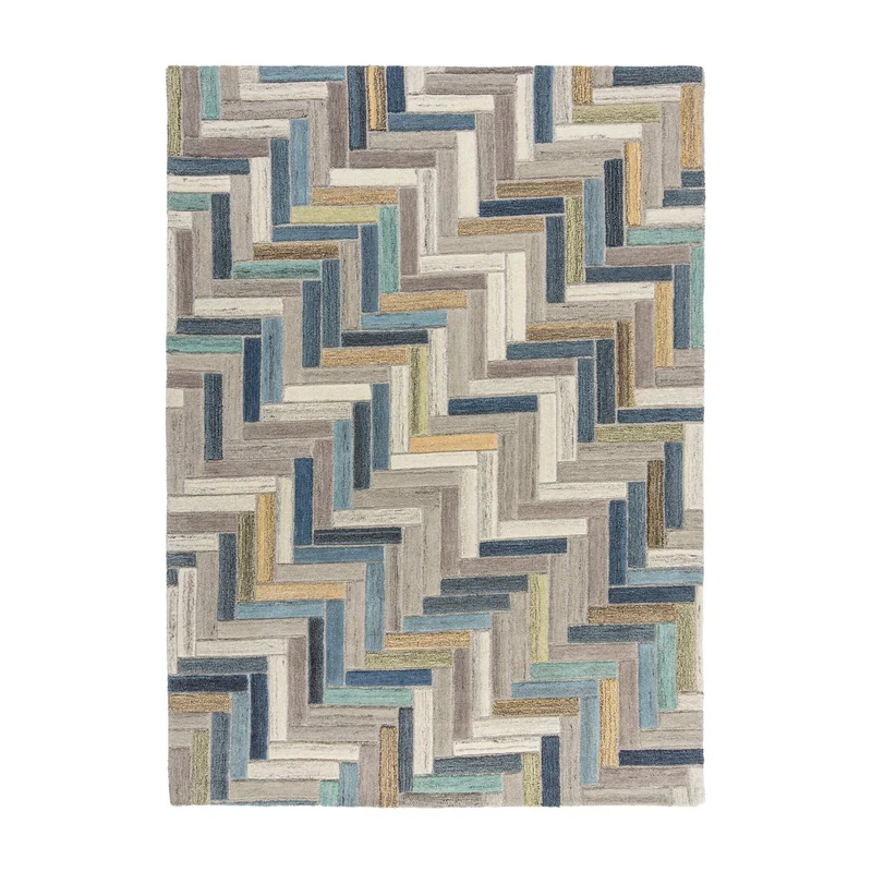 Abstrakter Teppich - Mado Russo Bunt
