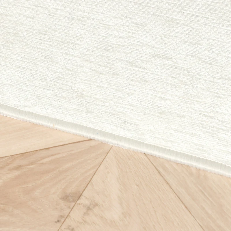 Geometrischer Teppich - Swing Waves Blau Rosa