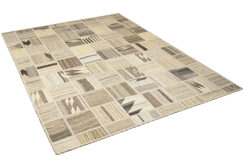 Kelim Tekkeh · Handgewebt – Beige, 200x150 cm