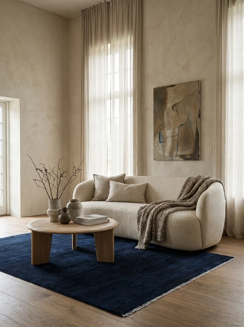 Gabbeh · Handgeknüpft – Blau, 200x150 cm