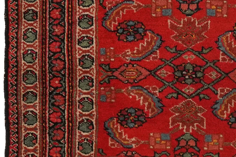 Farahan · Handgeknüpft – Rot, 68x80 cm