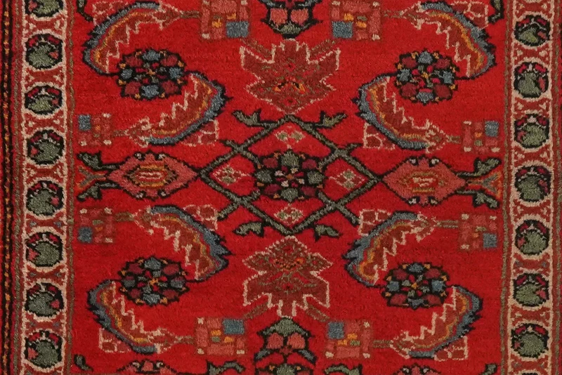 Farahan · Handgeknüpft – Rot, 68x80 cm