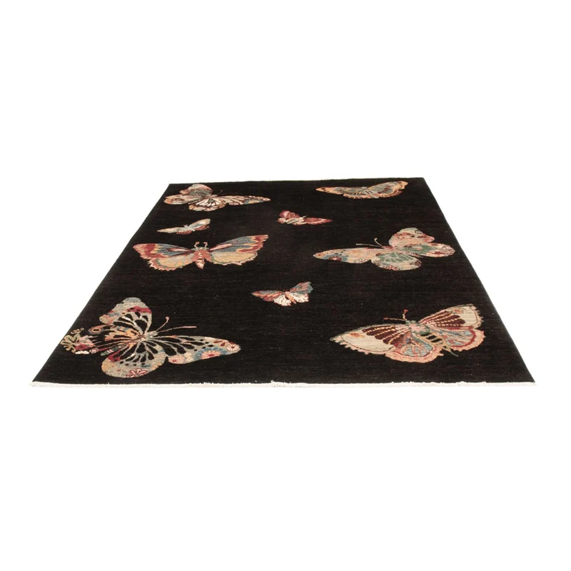 Designer Teppich 176x239cm - mehrfarbig