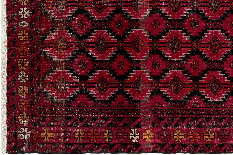 Heritage · Handgeknüpft – Rot, 197x101 cm