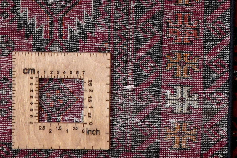 Heritage · Handgeknüpft – Rot, 197x101 cm