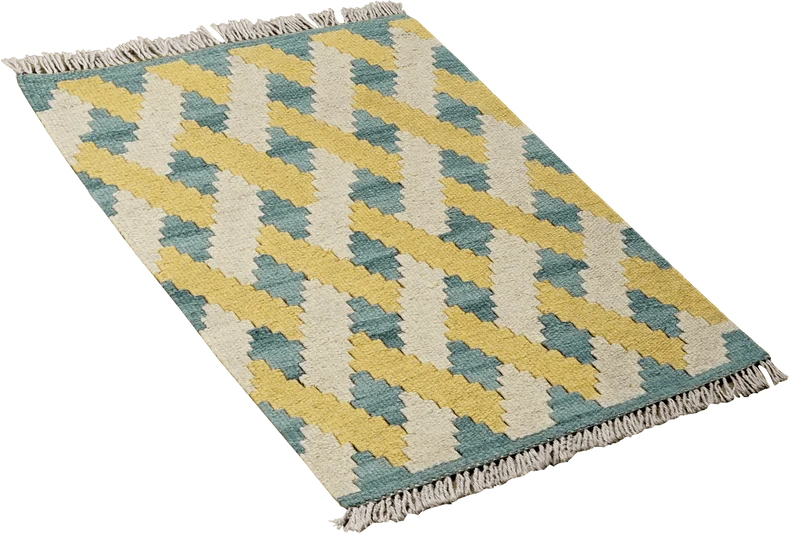 Kelim Gashgai · Handgewebt – Beige, 61x43 cm