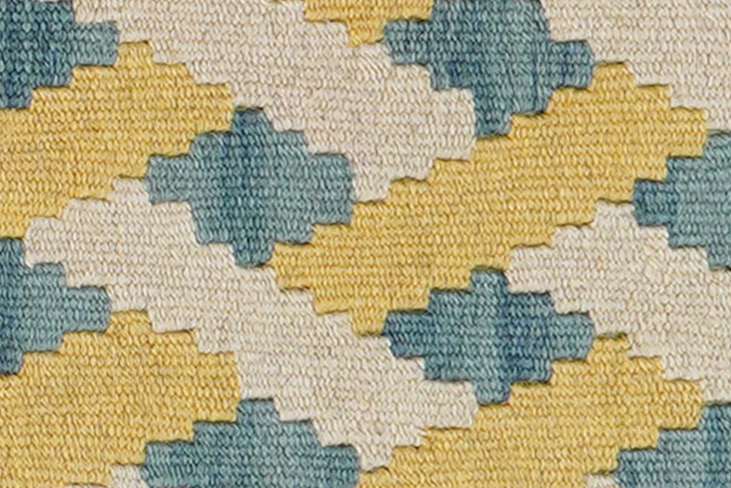 Kelim Gashgai · Handgewebt – Beige, 61x43 cm