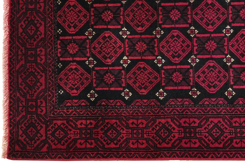 Belutch · Handgeknüpft – Schwarz, 197x118 cm