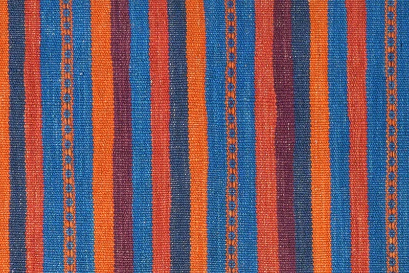 Kelim Gashgai · Handgewebt – Bunt, 202x57 cm