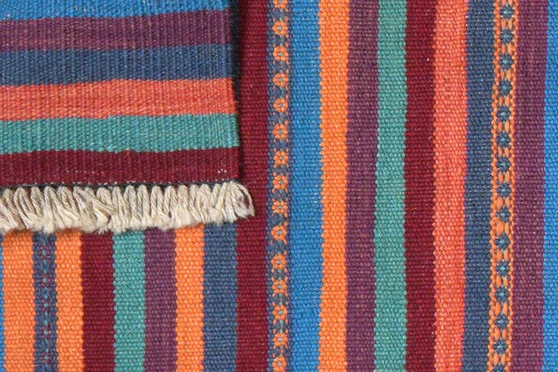 Kelim Gashgai · Handgewebt – Bunt, 190x60 cm