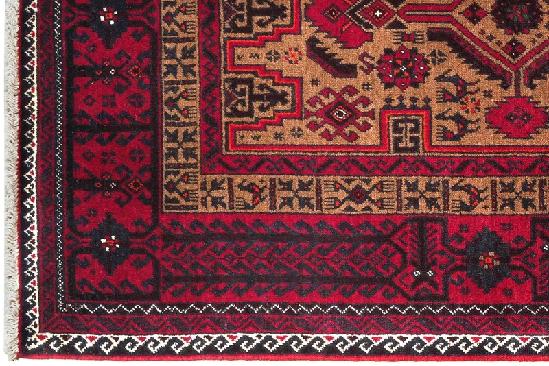 Belutch · Handgeknüpft – Braun, 192x99 cm