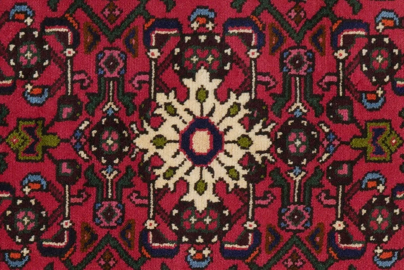 Hosseinabad · Handgeknüpft – Rot, 115x71 cm