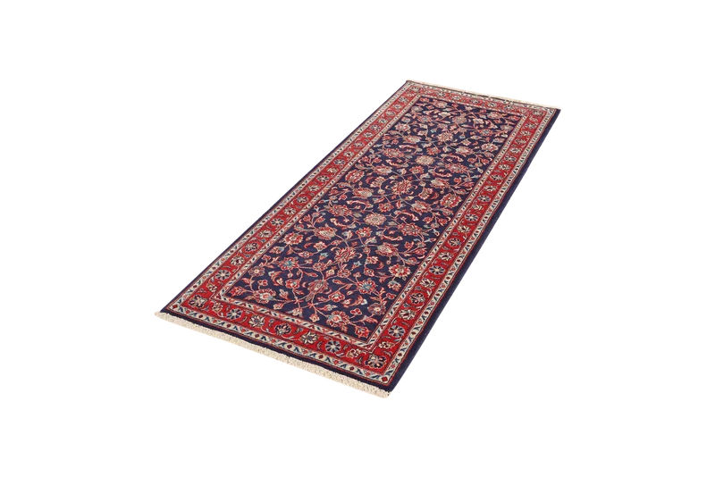 Ardakan · Handgeknüpft – Blau, 184x77 cm