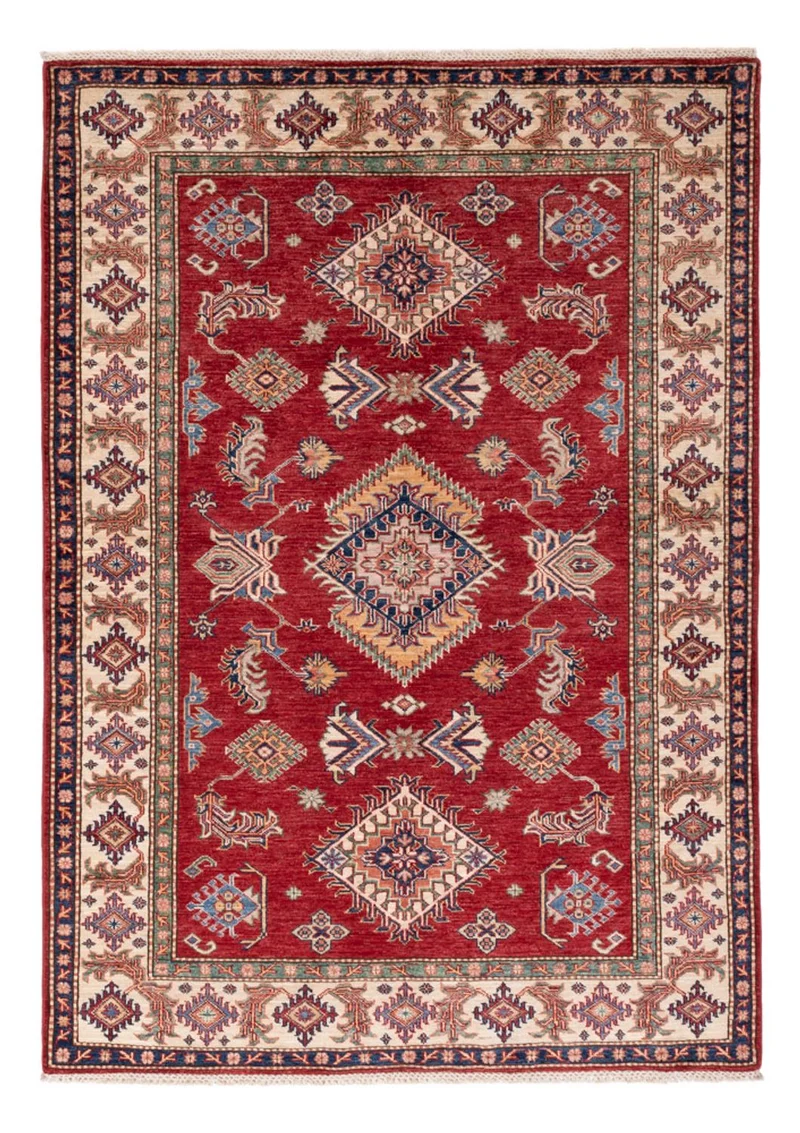 Kazak Teppich 149x203cm - Orientteppich - rot