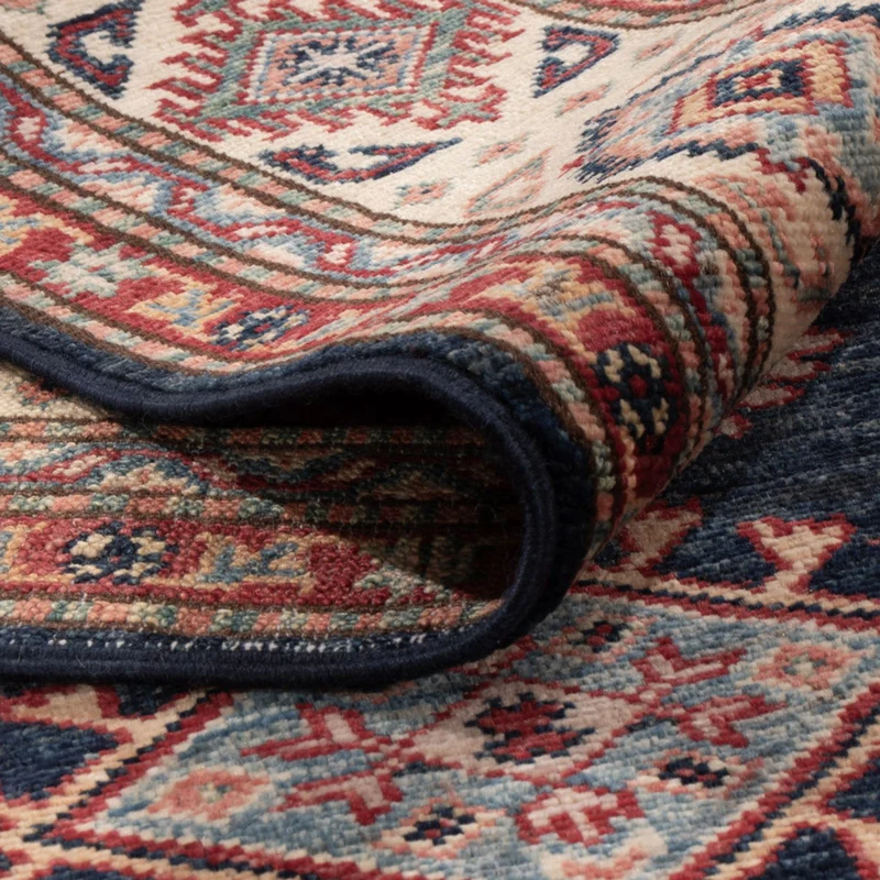 Ziegler Teppich - Kazak - 152 x 211 cm - dunkelblau