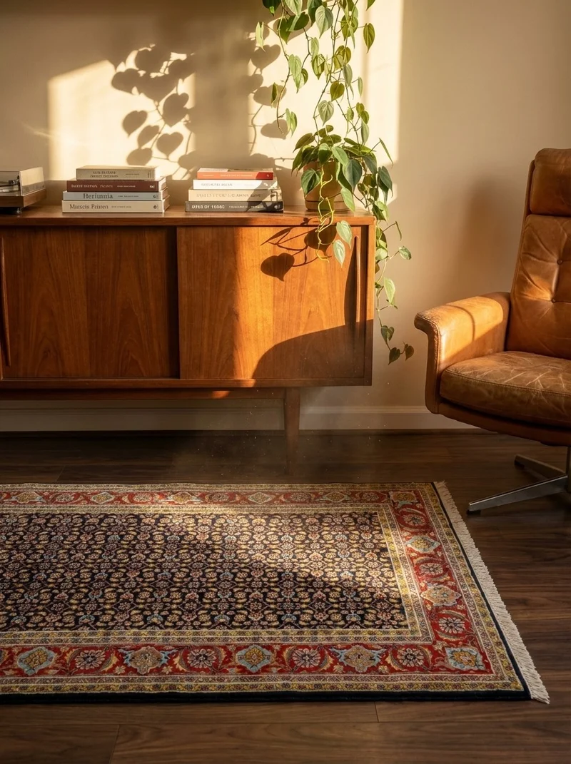 Tabriz 50 Raj · Handgeknüpft – Blau, 95x149 cm