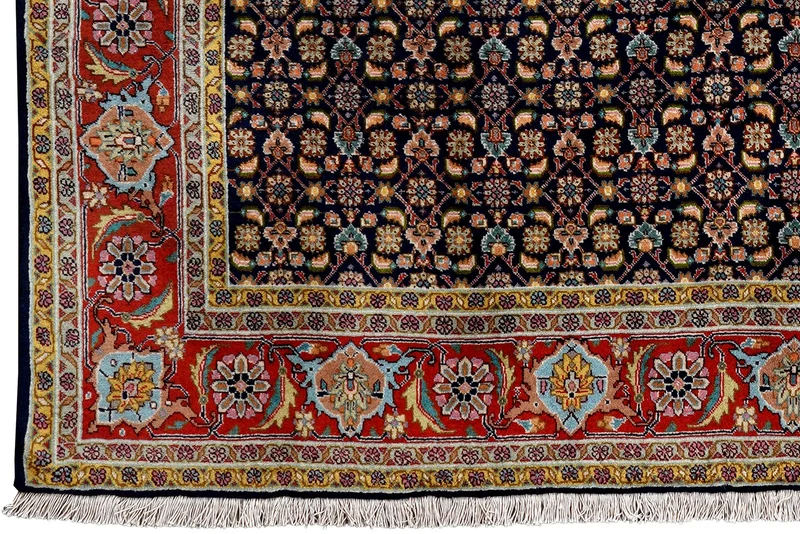 Tabriz 50 Raj · Handgeknüpft – Blau, 95x149 cm