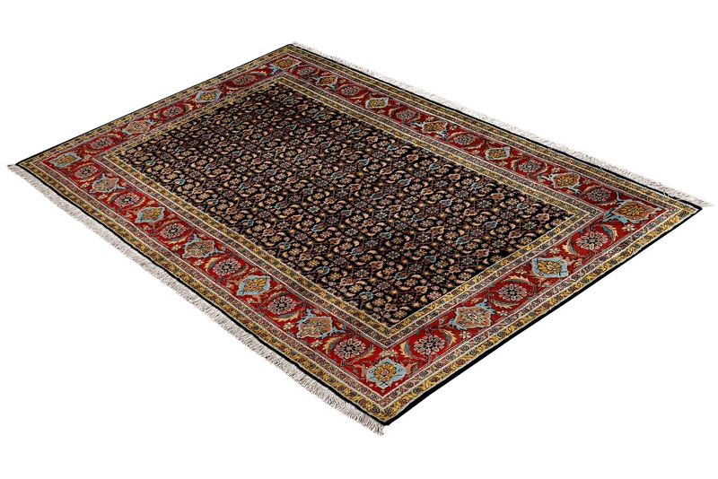 Tabriz 50 Raj · Handgeknüpft – Blau, 95x149 cm