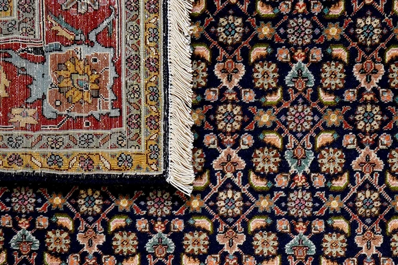 Tabriz 50 Raj · Handgeknüpft – Blau, 95x149 cm