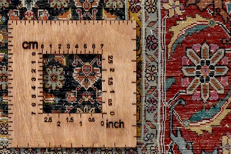 Tabriz 50 Raj · Handgeknüpft – Blau, 95x149 cm
