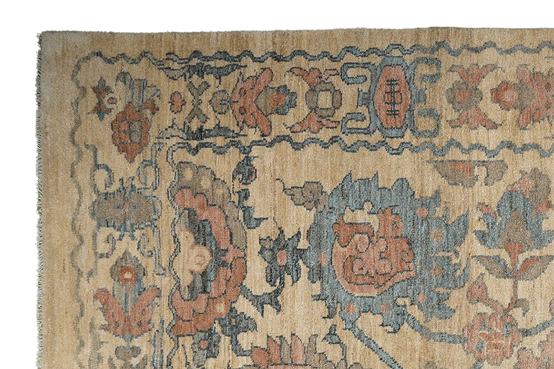 Sultanabad · Handgeknüpft – Beige, 290x190 cm