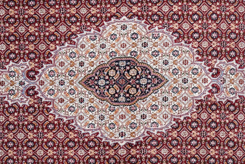 Moud Mahi · Handgeknüpft – Rot, 193x143 cm