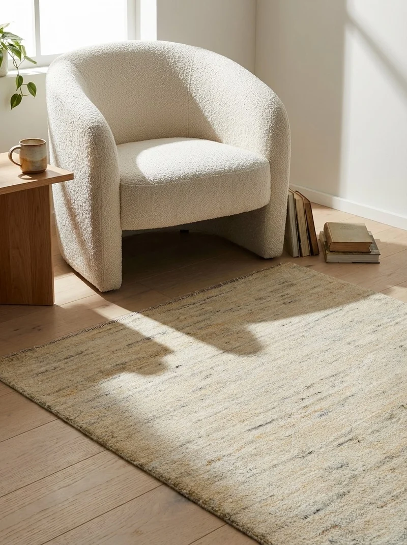Gabbeh · Handgeknüpft – Beige, 125x85 cm