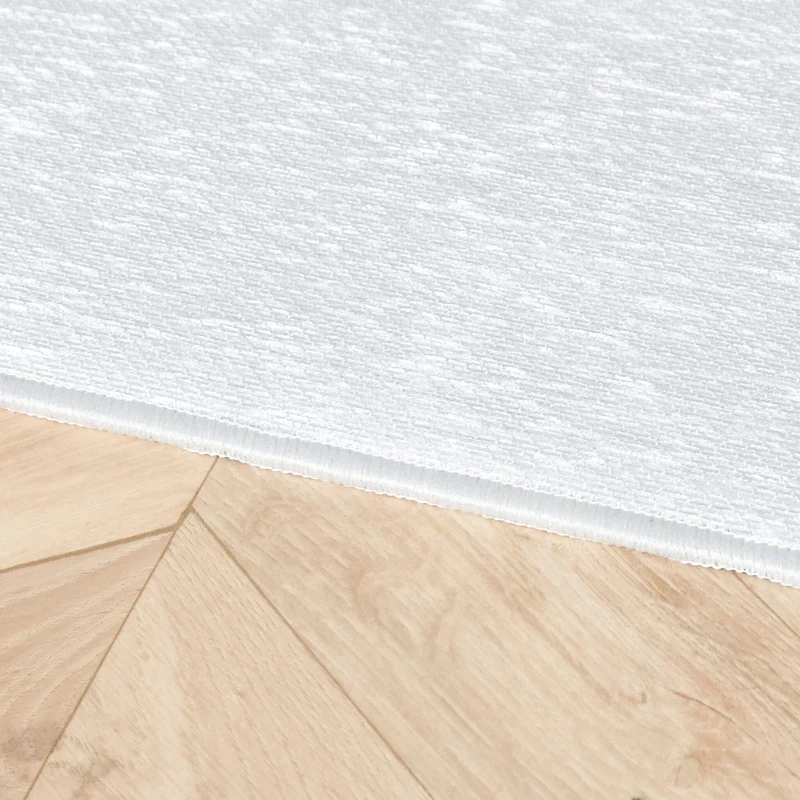 Geometrischer Teppich - Swing Circles Blau