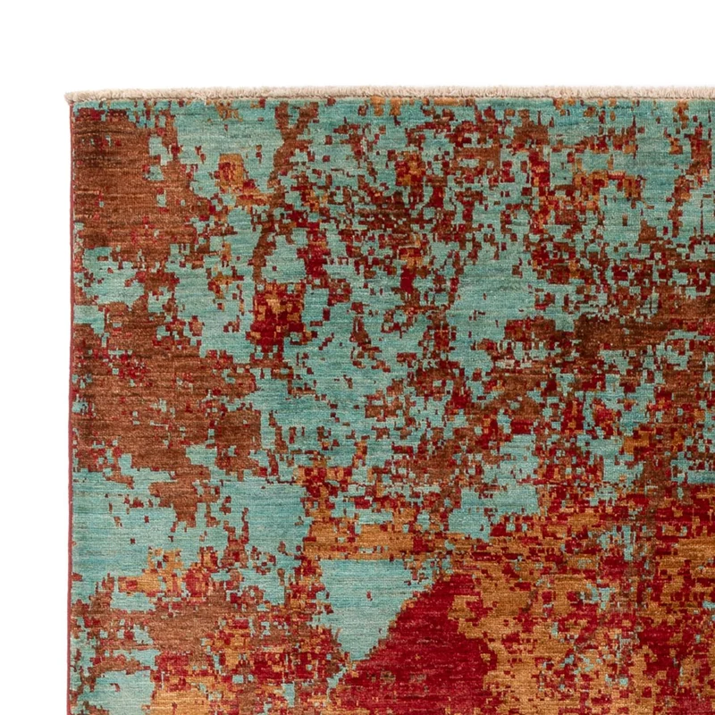 Designer Teppich 173x246cm - mehrfarbig