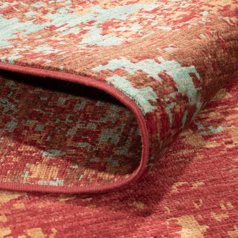 Designer Teppich 173x246cm - mehrfarbig