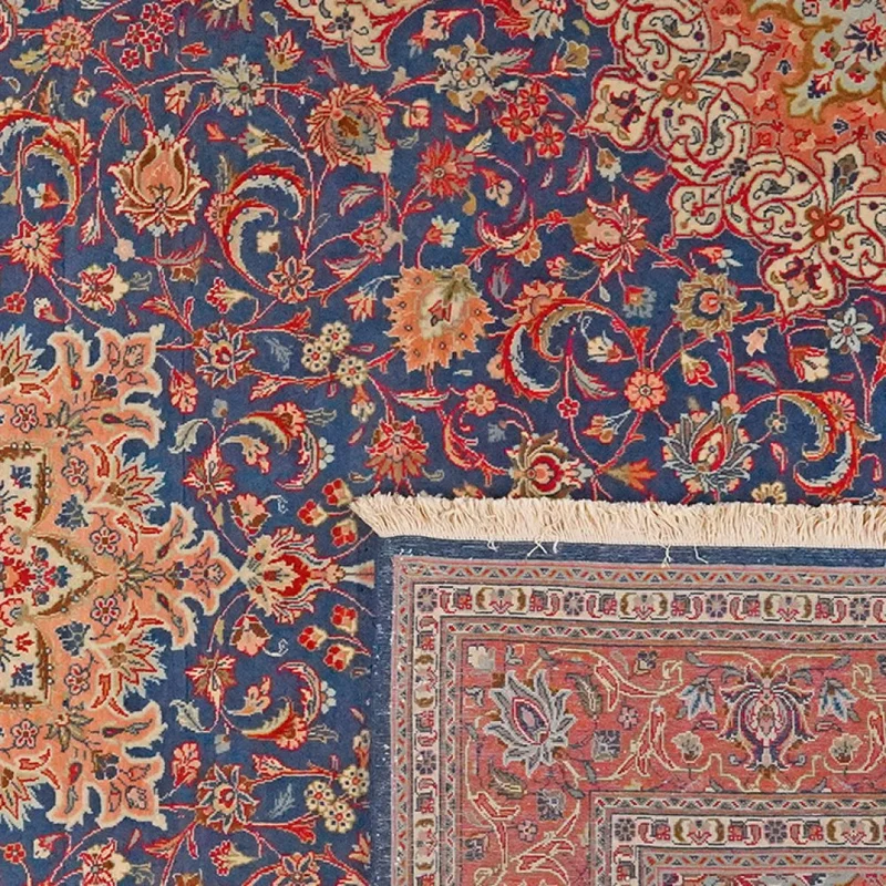 Sarough · Handgeknüpft – Blau, 293x198 cm
