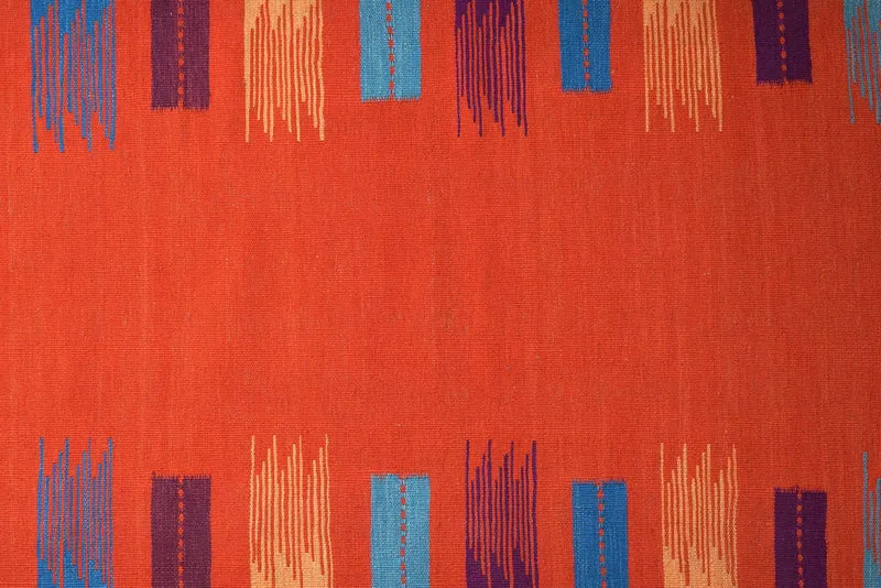 Kelim Gashgai · Handgewebt – Rot, 249x106 cm