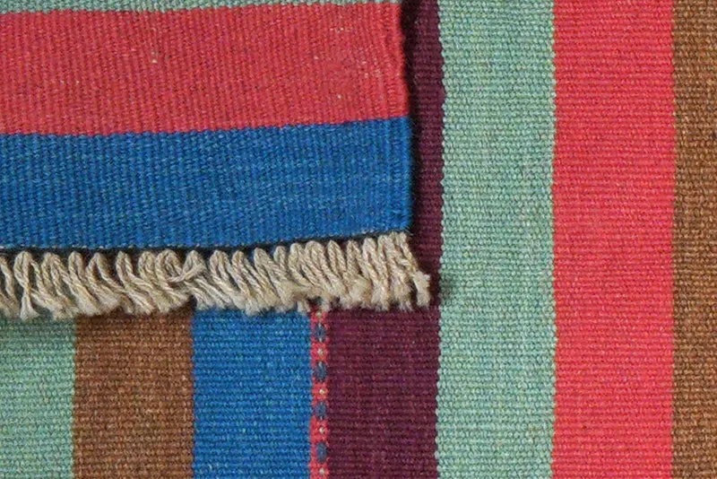 Kelim Gashgai · Handgewebt – Bunt, 200x60 cm