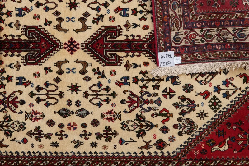 Nasrabad · Handgeknüpft – Beige, 219x138 cm