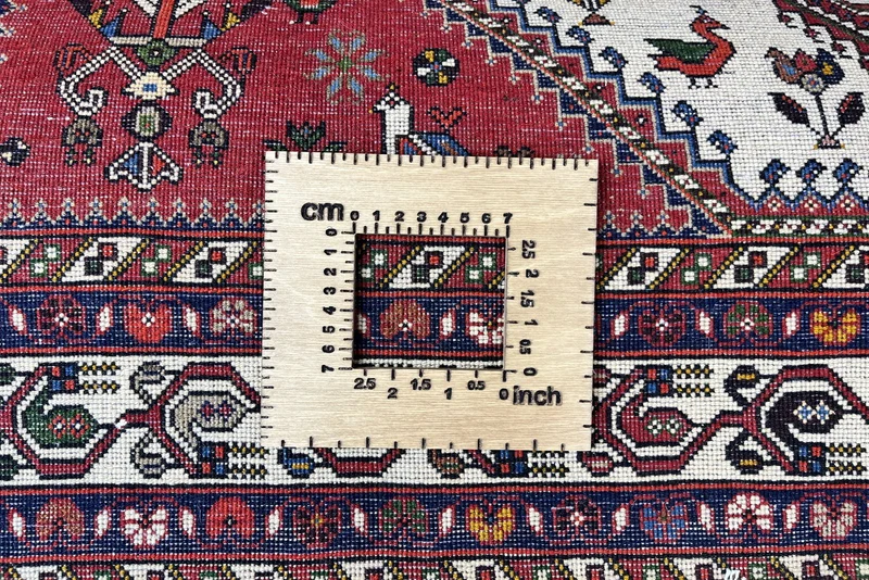 Nasrabad · Handgeknüpft – Beige, 219x138 cm