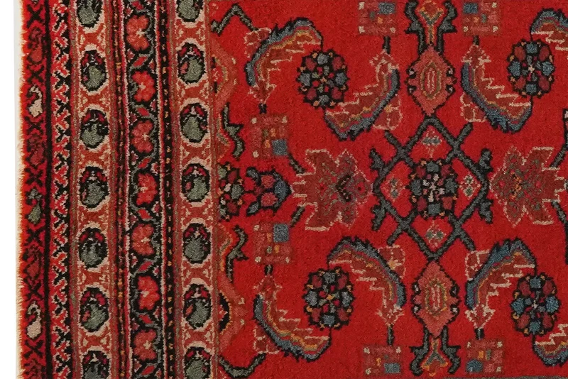 Farahan · Handgeknüpft – Rot, 80x68 cm