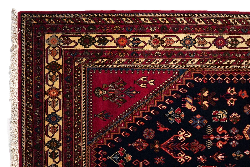 Nasrabad · Handgeknüpft – Blau, 207x141 cm