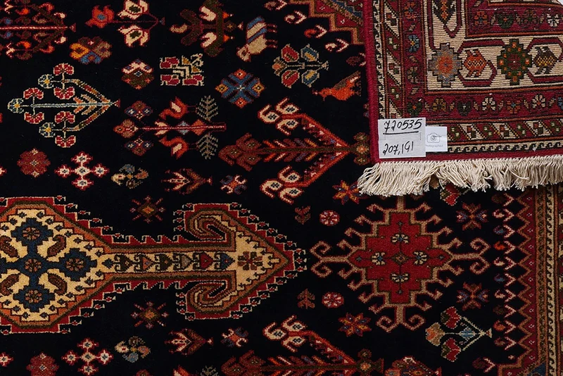 Nasrabad · Handgeknüpft – Blau, 207x141 cm