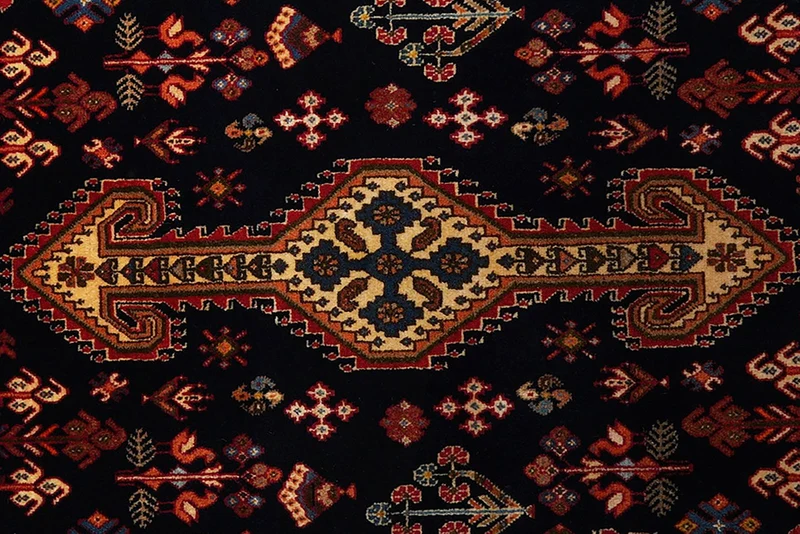 Nasrabad · Handgeknüpft – Blau, 207x141 cm