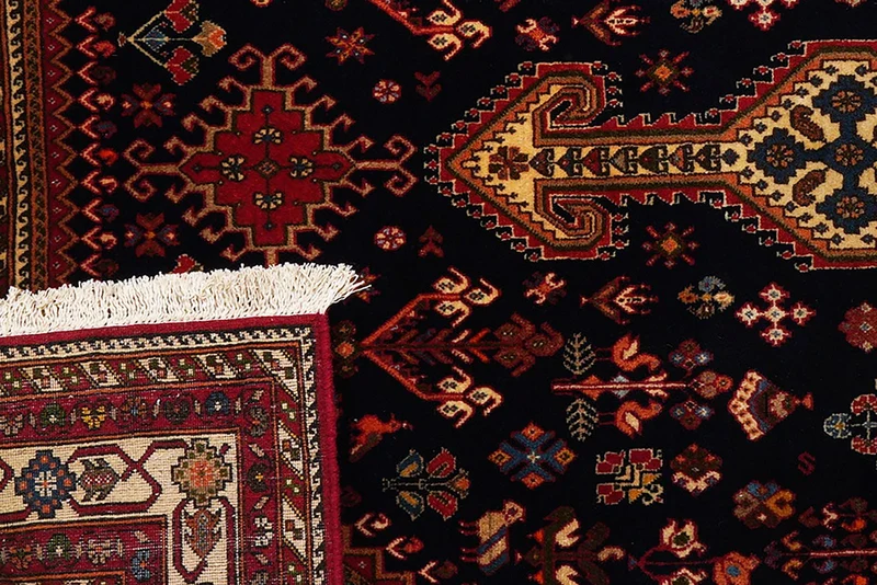Nasrabad · Handgeknüpft – Blau, 207x141 cm
